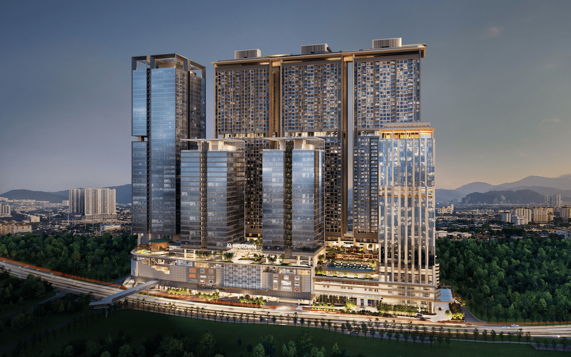 KL Midtown, Carpark KL Midtown, Carpark